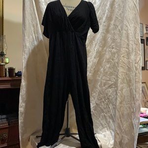 Black crepe bodysuit